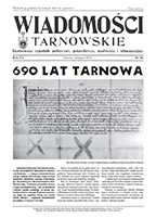 okładka wydawnictwa z aktem lokacji miasta Tarnowa