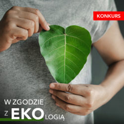 W zgodzie z ekologią - baner promocyjny konkursu