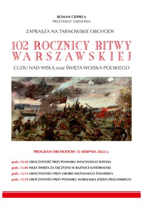 102 rocznica Bitwy Warszawskiej.