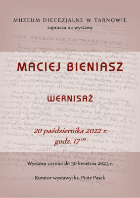wystawa Macieja Bieniasza