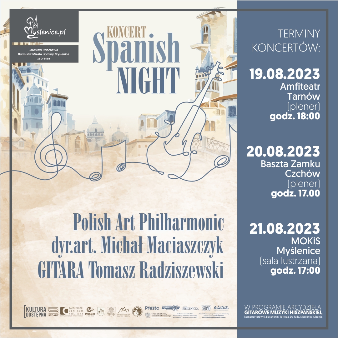Noche Española – Orquesta de Arte Polaco con Tomasz Radzewski
