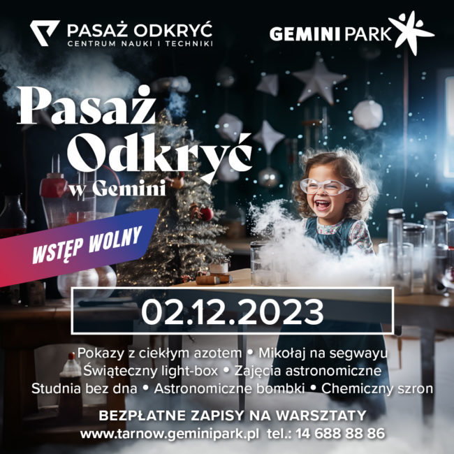 pasaż odkryć w Gemini
