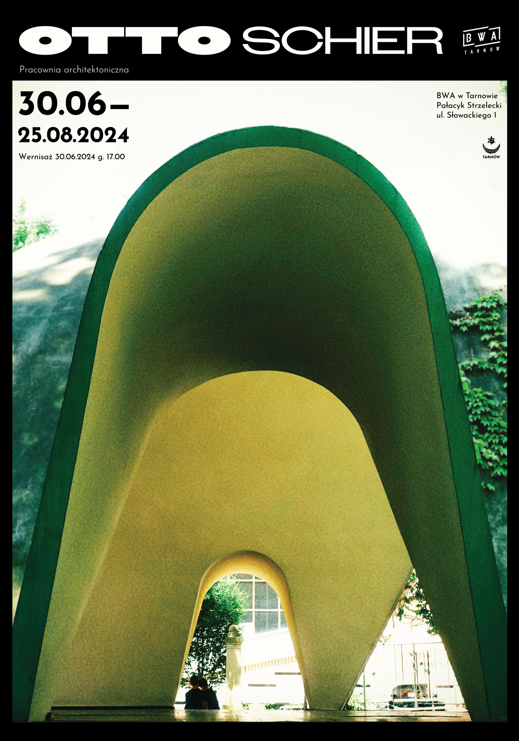 Otto Schier. Pracownia architektoniczna_plakat BWA Tarnów