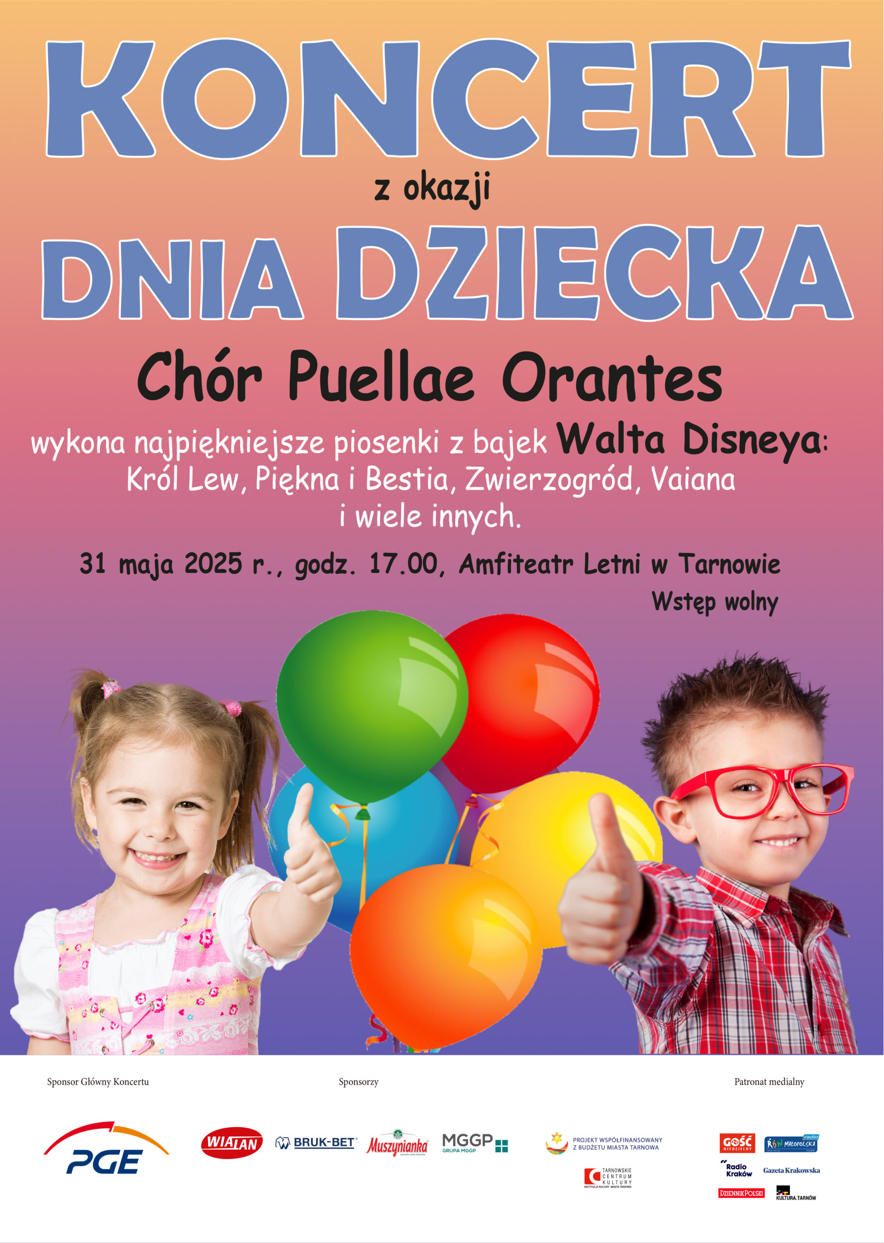 dzień dziecka w amfiteatrze