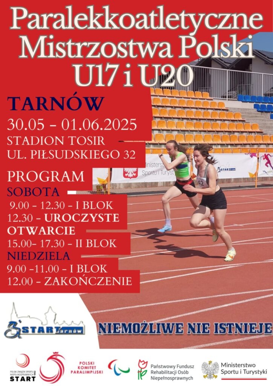 paralekkoatletyczne mistrzostwa w Tarnowie