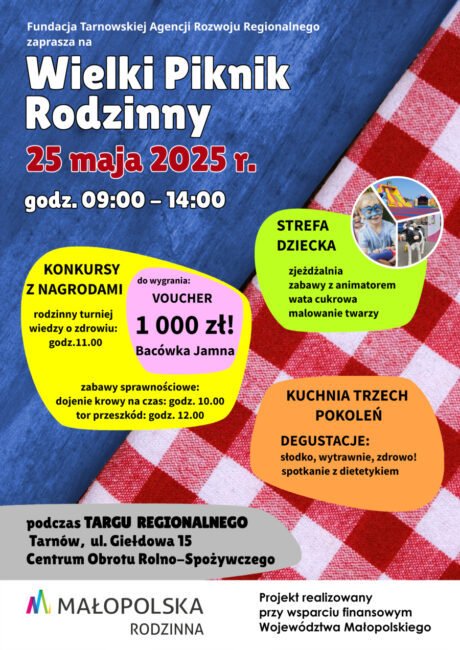 piknik rodzinny na giełdowej