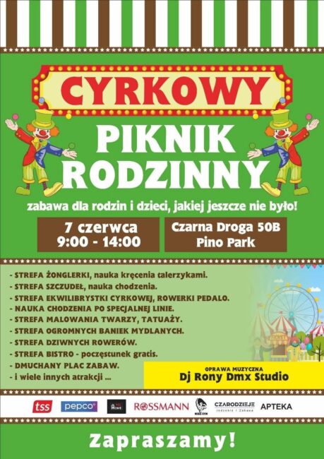 cyrkowy piknik rodzinny