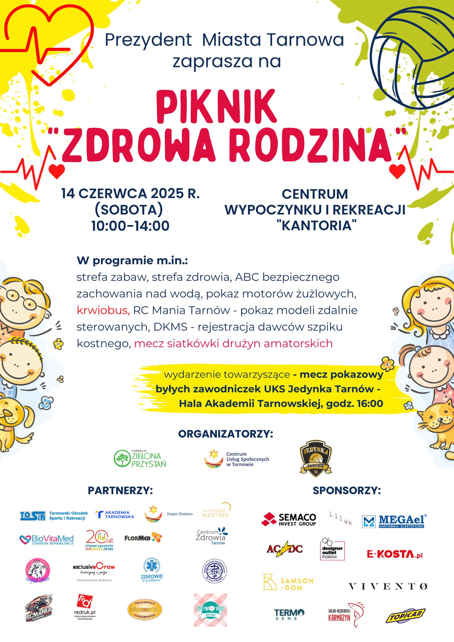 piknik zdrowej rodziny