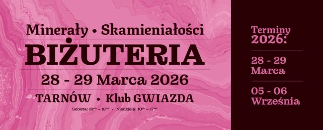 Giełda minerałów plakat