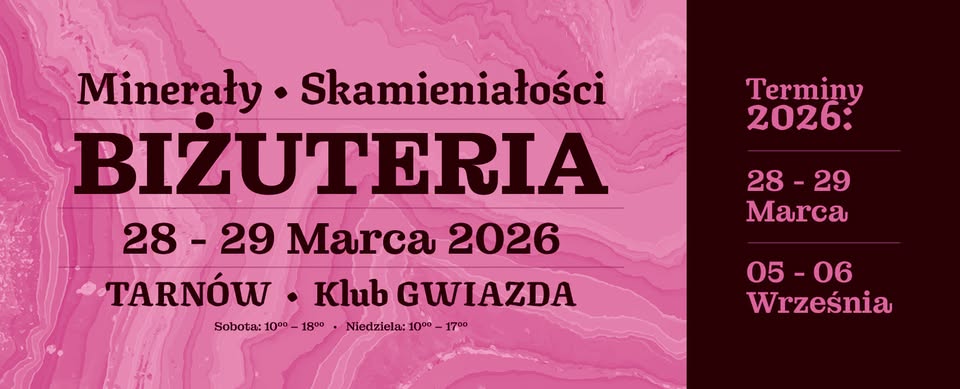 Giełda minerałów plakat