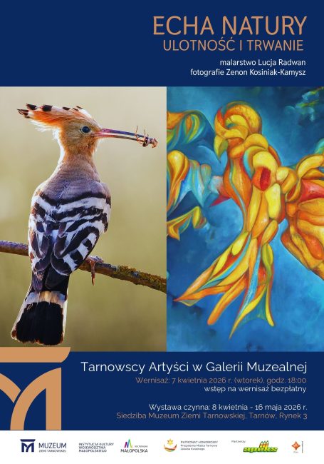 Wystawa "Echa natury. Ulotność i trwanie" plakat
