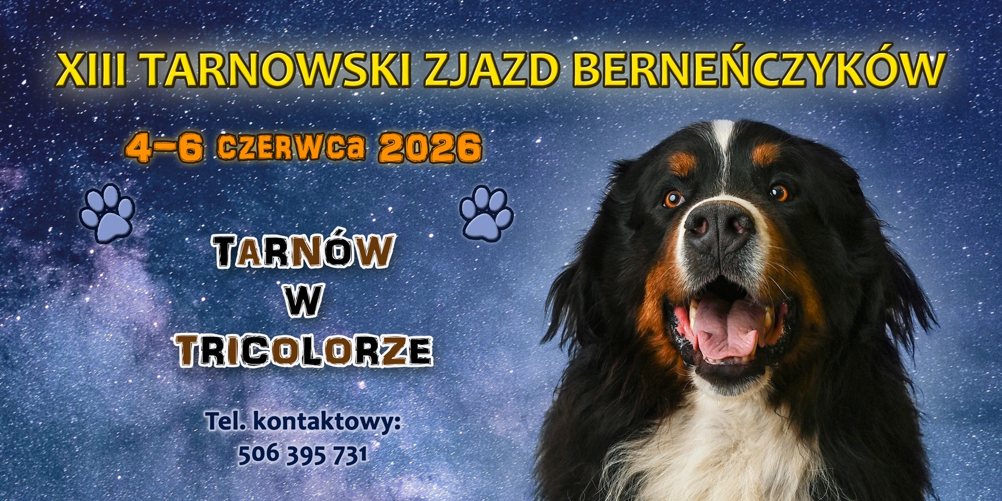 Plakat XIII Zjazd Berneńczyków