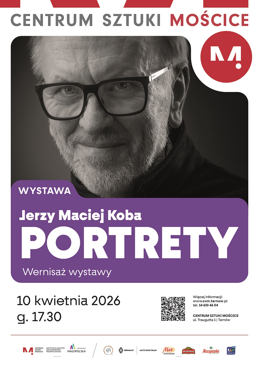 Wystawa Portrety plakat