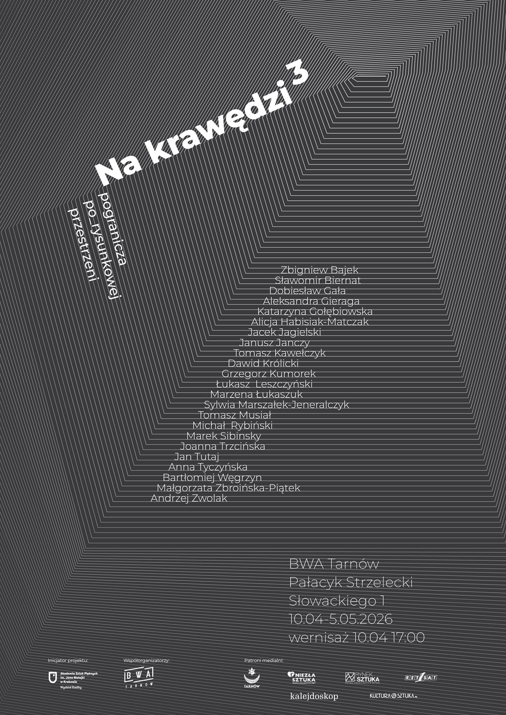 Rysunek bez granic wystawa plakat