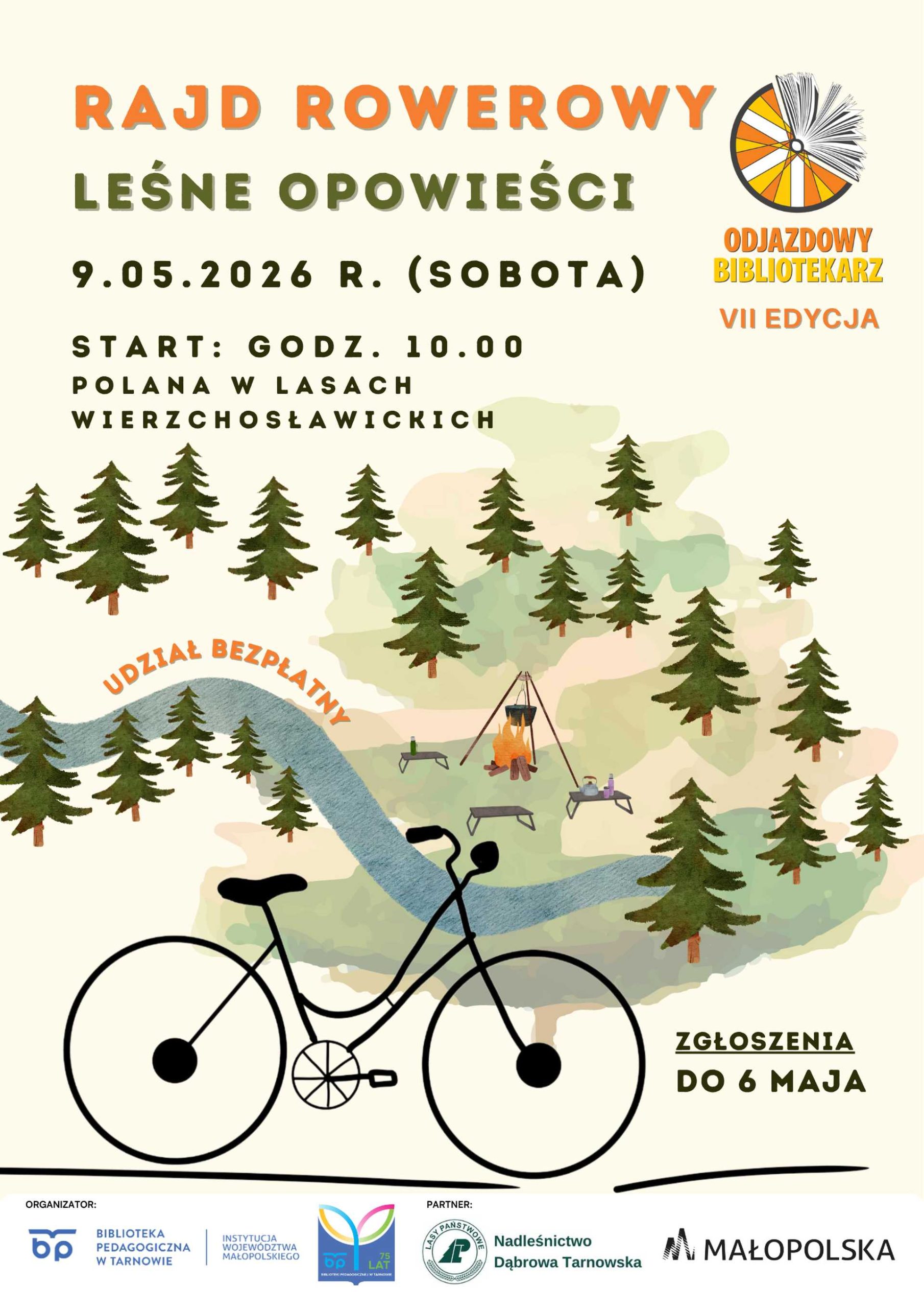 Plakat Leśne opowieści