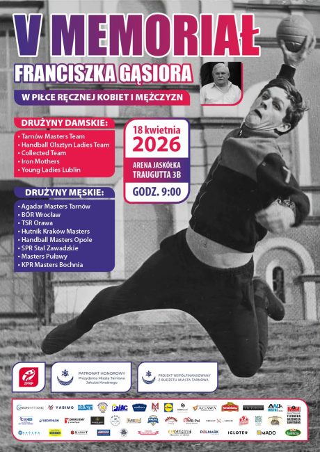 Memoriał Franciszka Gąsiora plakat