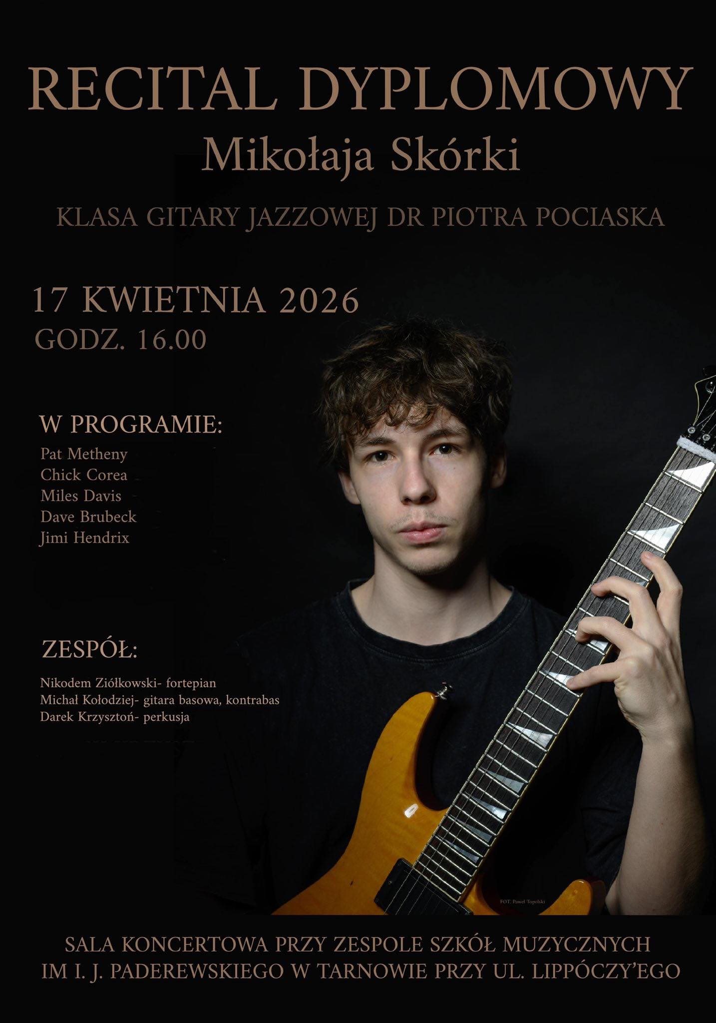 Koncert Mikołaj Skórka plakat