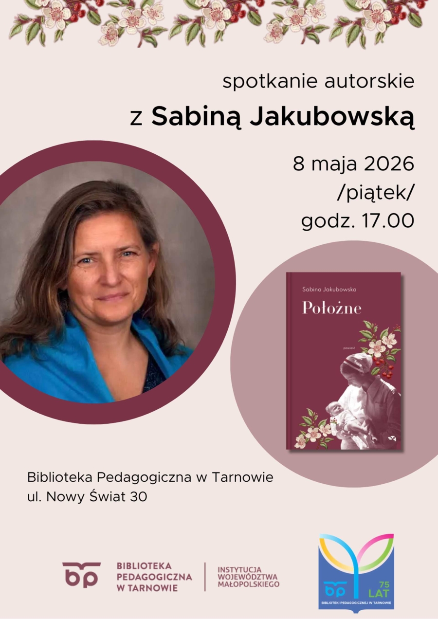 Spotkanie Sabina Jakubowska plakat