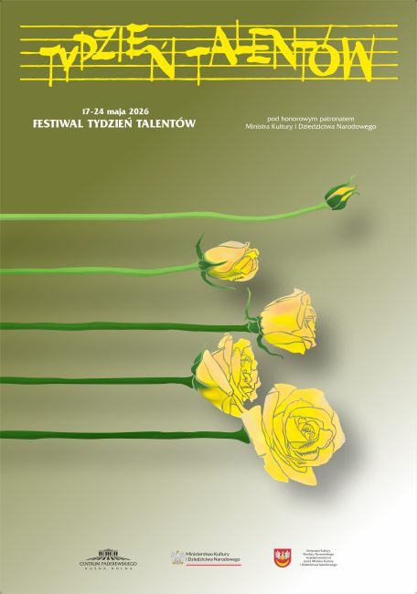 Festiwal Tydzień Talentów plakat