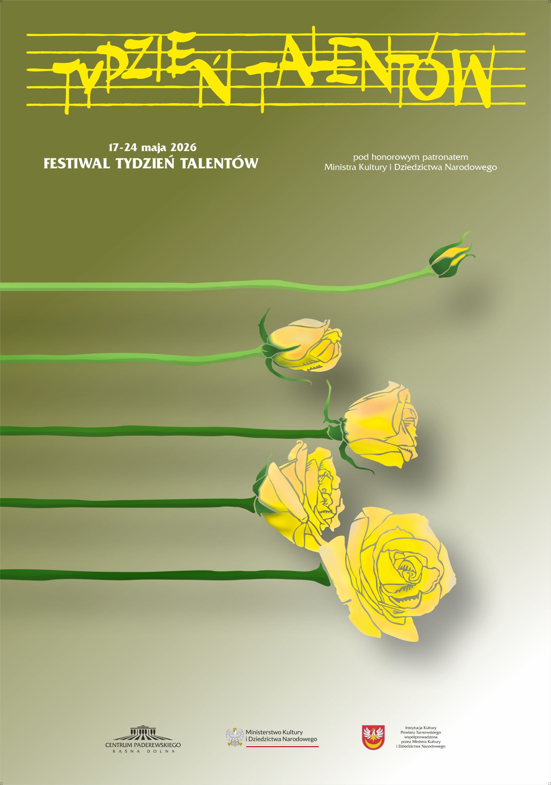 Festiwal Tydzień Talentów plakat