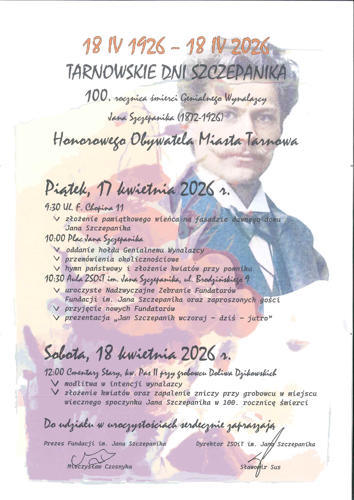 Dni Szczepanika plakat