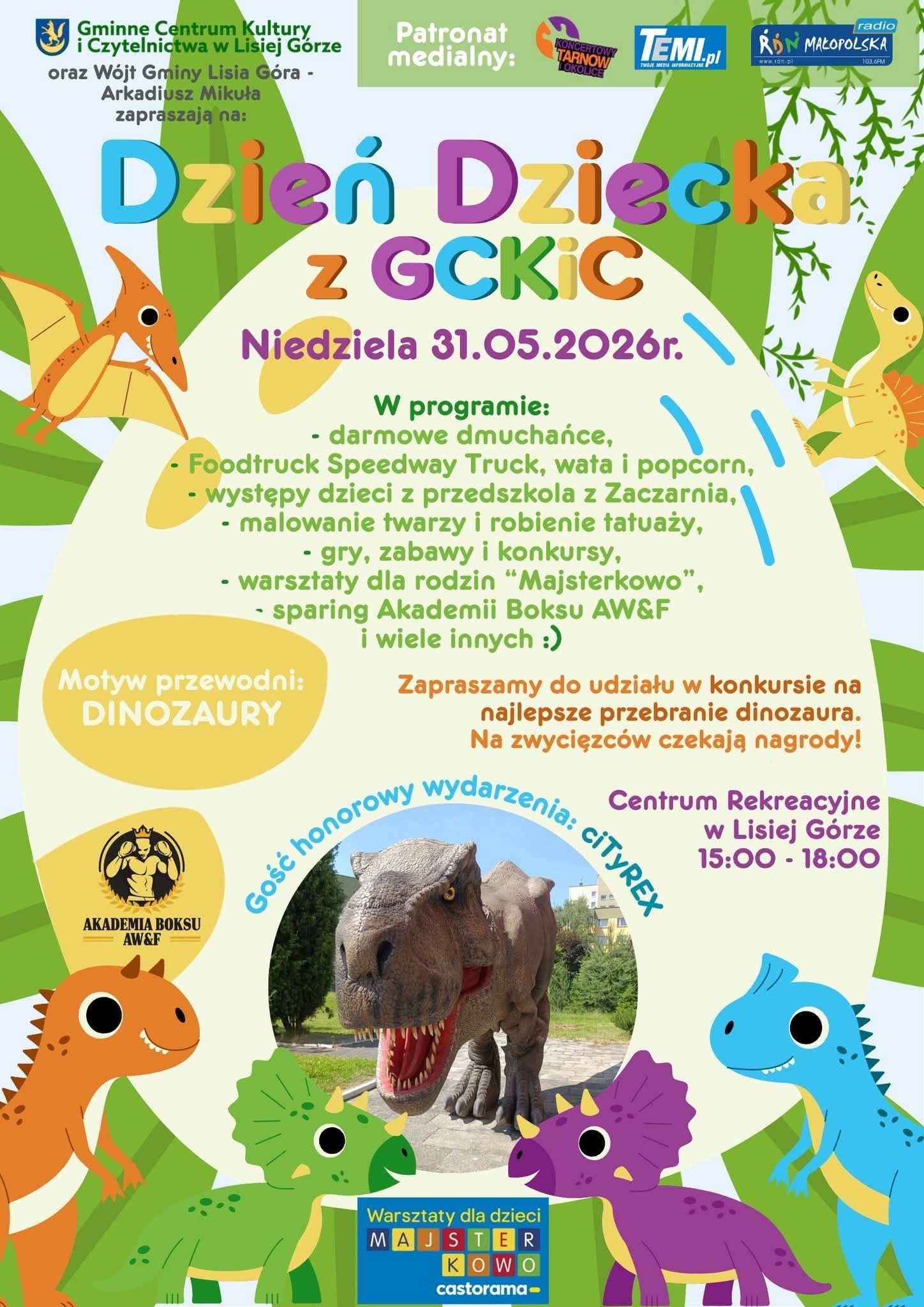 Dzień Dziecka z GCKiC plakat