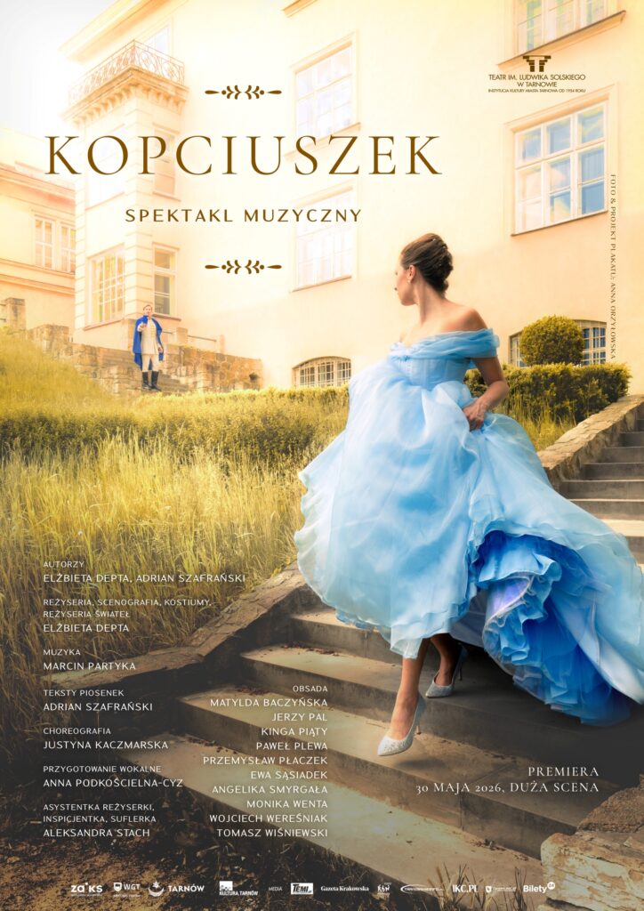 Plakat spektakl Kopciuszek