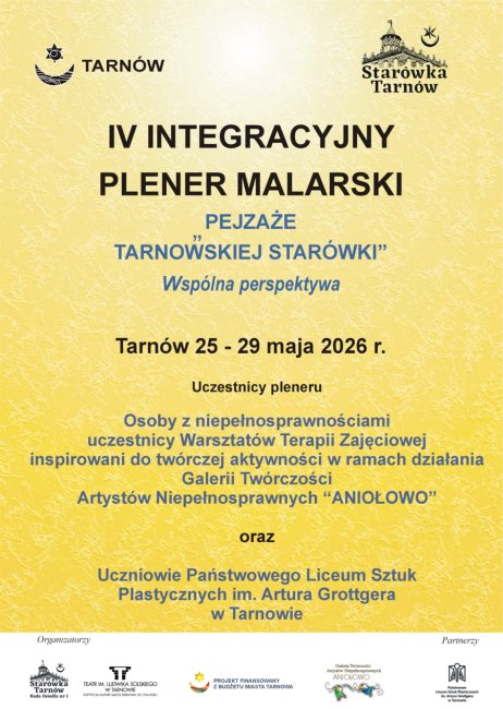 Plakat Pejzaże Tarnowskiej Starówki