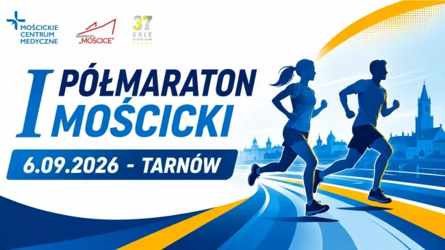 I Półmaraton Mościcki plakat