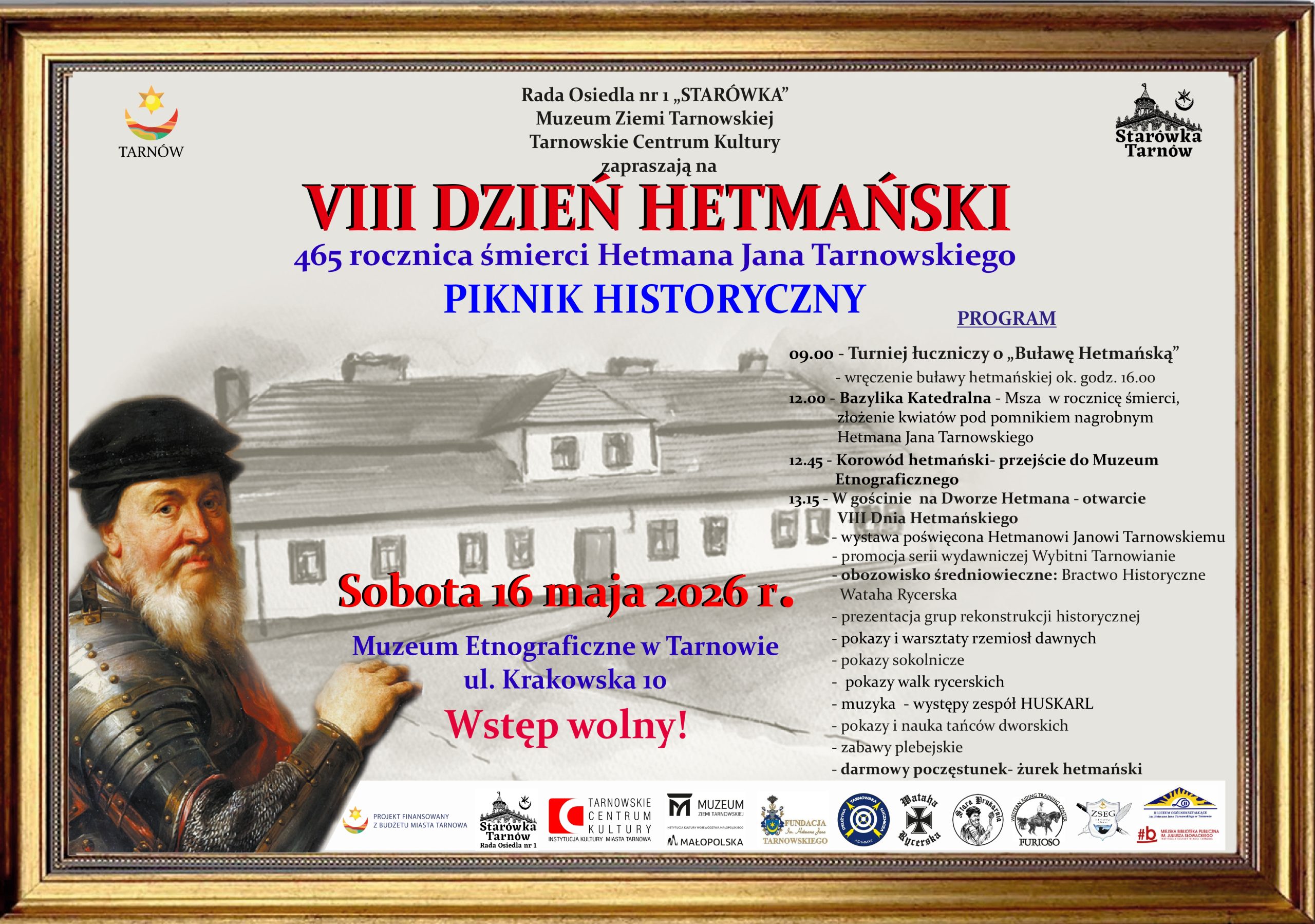 Plakat Dni Hetmańskie