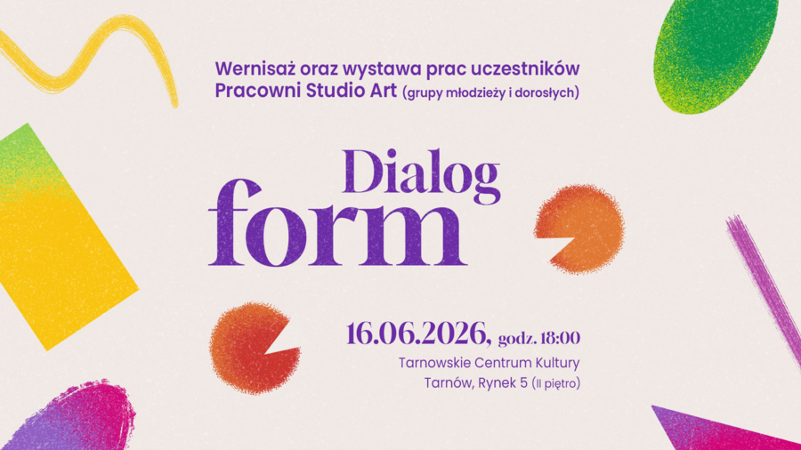 Wystawa Studio Art - Dialog form plakat