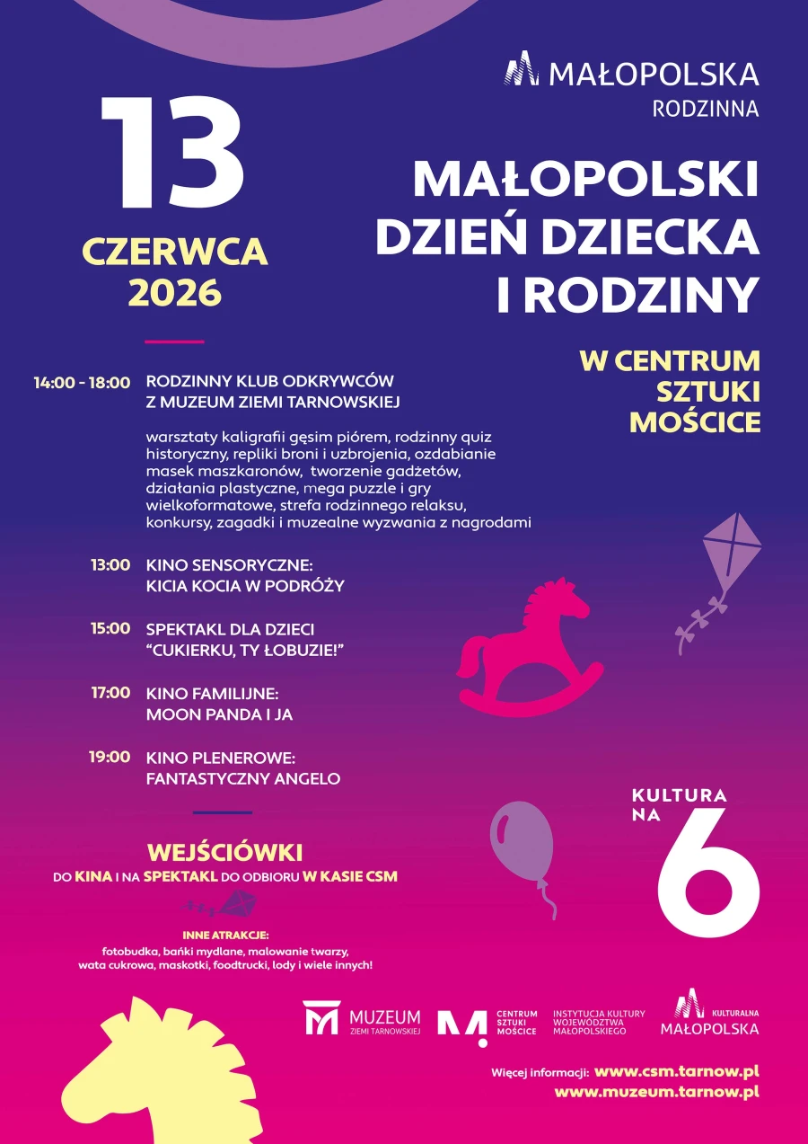 Małopolski Dzień Dziecka i Rodziny plakat