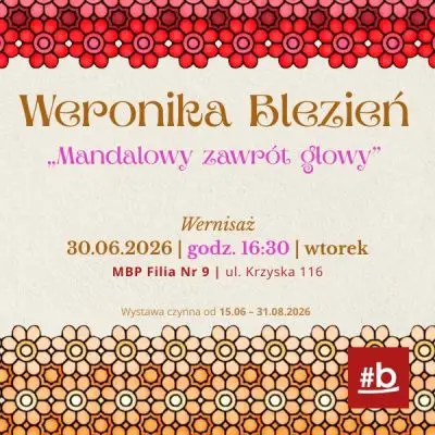 Mandalowy zawrót głowy plakat