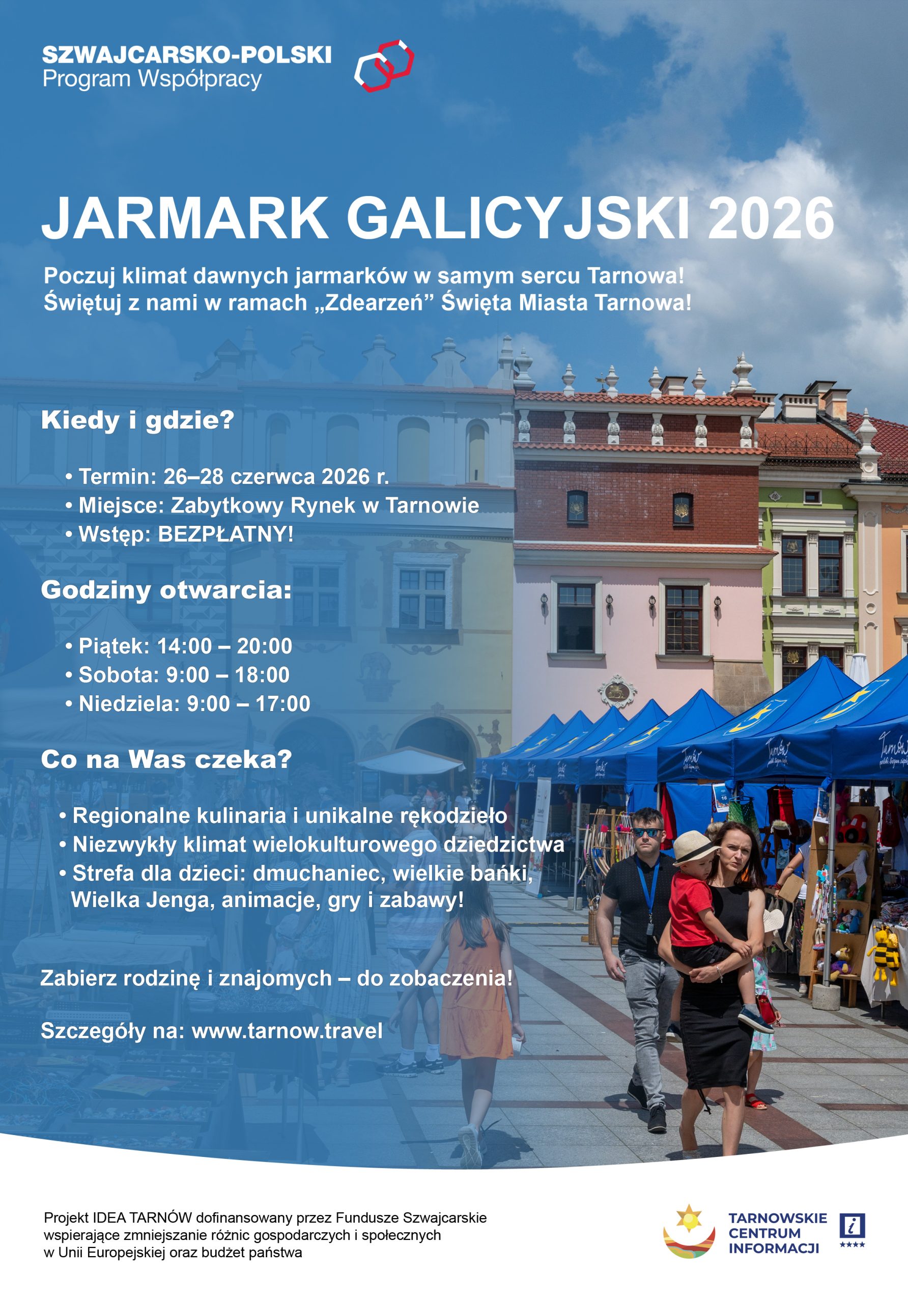 plakat jarmarku 20206 ze zdjęciem i programem