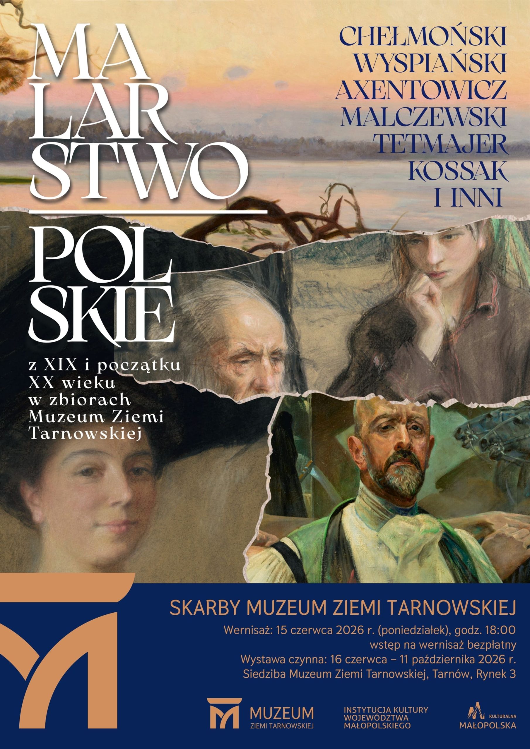 Malarstwo polskie z XIX i początku XX wieku w zbiorach Muzeum Ziemi Tarnowskiej plakat