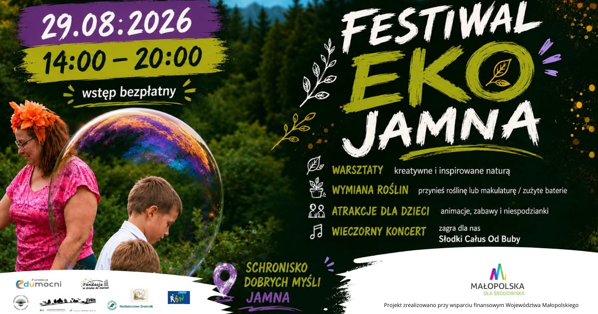 Festiwal EkoJamna plakat