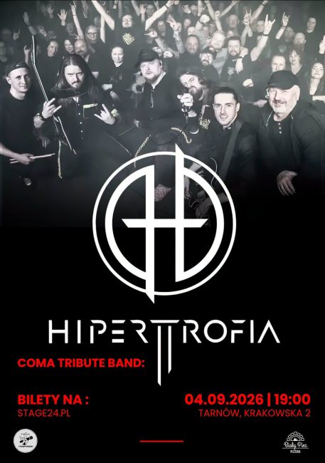 Koncert zespołu Hipertrofia plakat