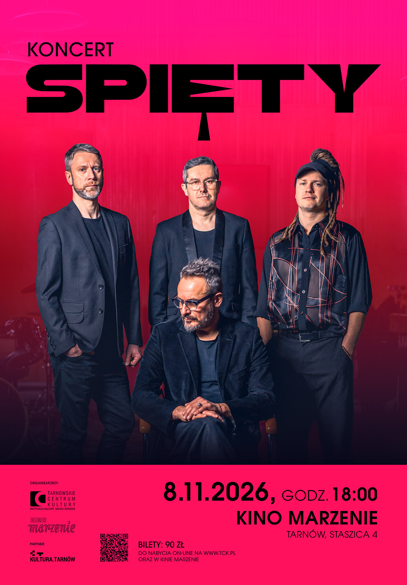 Koncert: Spięty - Full HD plakat