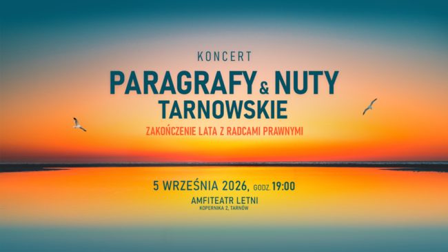 koncert „Paragrafy i Nuty” plakat