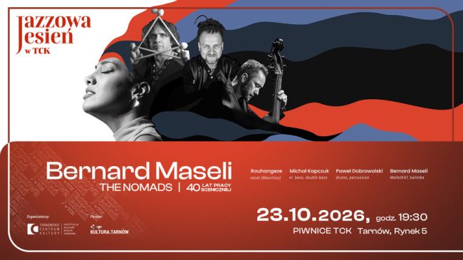 Jazzowa jesień w TCK: Bernard Maseli "The Nomads" plakat