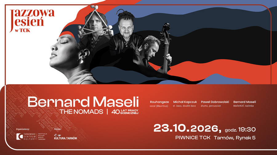 Jazzowa jesień w TCK: Bernard Maseli "The Nomads" plakat