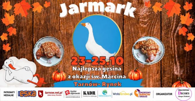 Jarmark św. Marcina plakat
