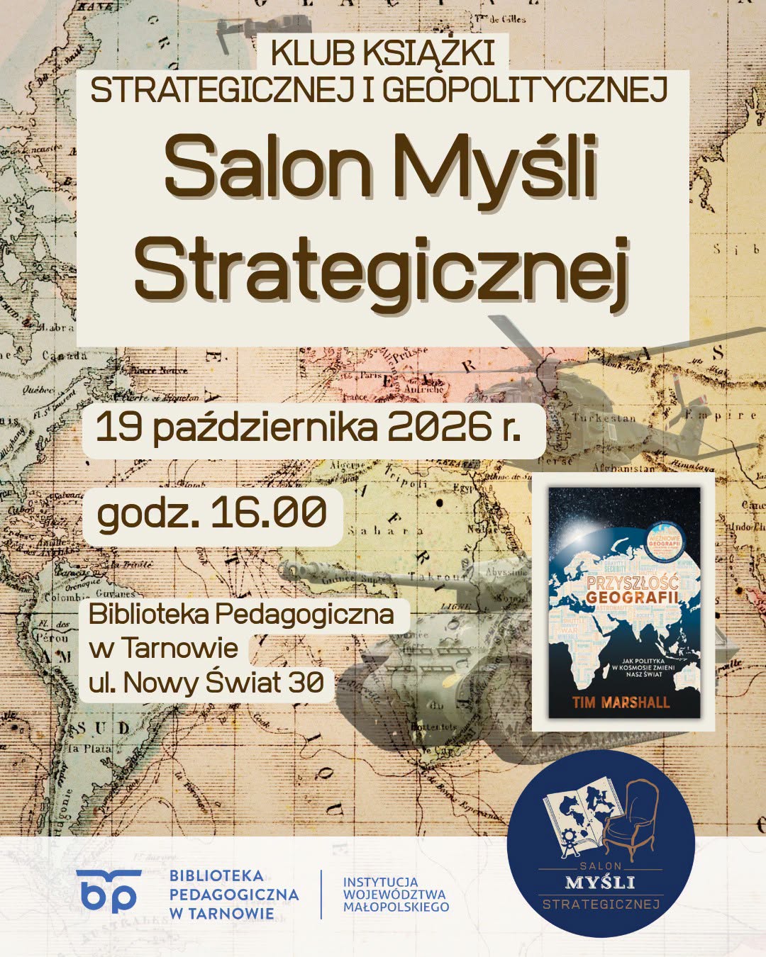 Spotkanie Salonu Myśli Strategicznej plakat