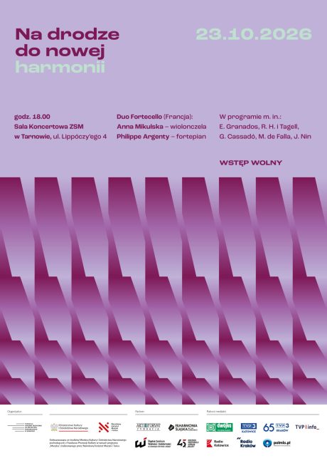 Duo Fortecello zagra w Tarnowie - plakat