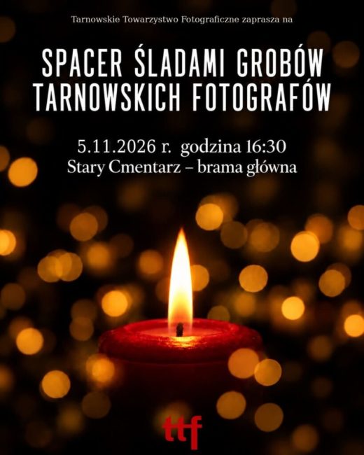 Spacer śladami grobów tarnowskich fotografów